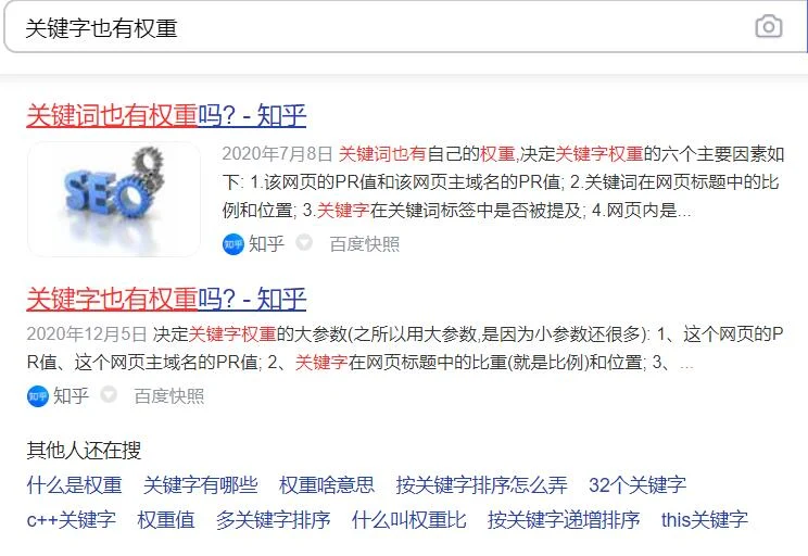 关键词的权重应该从哪些方面去判断
