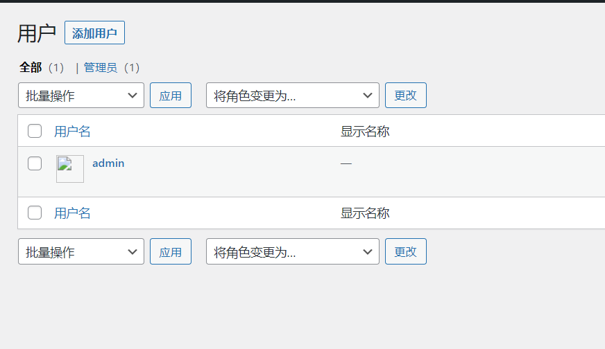 Wordpress用户管理中心都有些什么功能